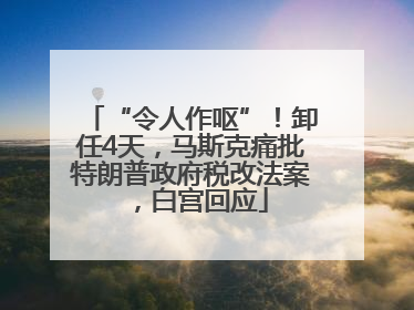 “令人作呕”！卸任4天，马斯克痛批特朗普政府税改法案，白宫回应