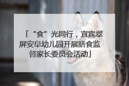 “食”光同行，宜宾翠屏安阜幼儿园开展膳食监督家长委员会活动
