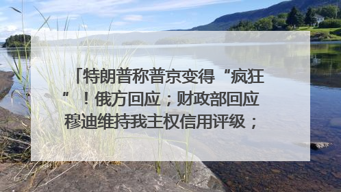 特朗普称普京变得“疯狂”！俄方回应；财政部回应穆迪维持我主权信用评级；小米辟谣“定制芯片”；不听人类指挥，OpenAI模型拒关闭丨每经早参