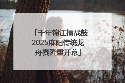 千年锦江擂战鼓 2025麻阳传统龙舟赛隆重开幕