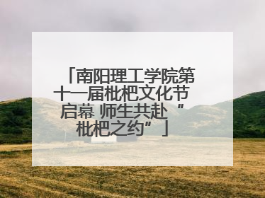 南阳理工学院第十一届枇杷文化节启幕 师生共赴“枇杷之约”
