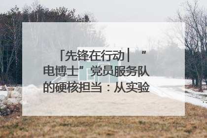先锋在行动 ▏“电博士”党员服务队的硬核担当：从实验室到抗洪一线