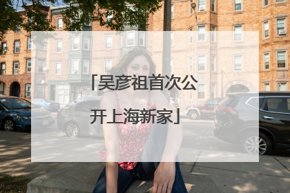 吴彦祖首次公开上海新家