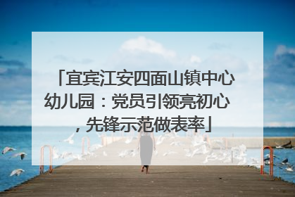 宜宾江安四面山镇中心幼儿园：党员引领亮初心，先锋示范做表率