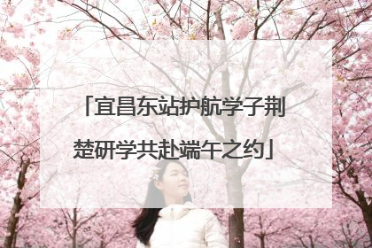 宜昌东站护航学子荆楚研学共赴端午之约