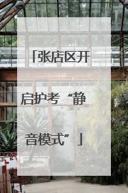 张店区开启护考“静音模式”