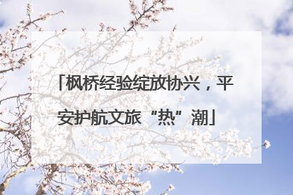 枫桥经验绽放协兴，平安护航文旅“热”潮