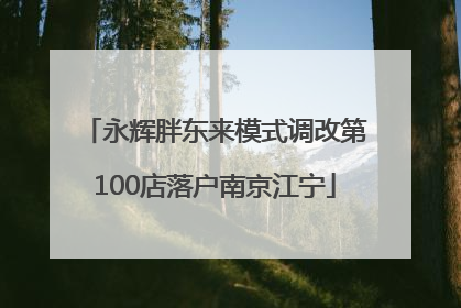 永辉胖东来模式调改第100店落户南京江宁