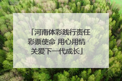河南体彩践行责任彩票使命 用心用情关爱下一代成长