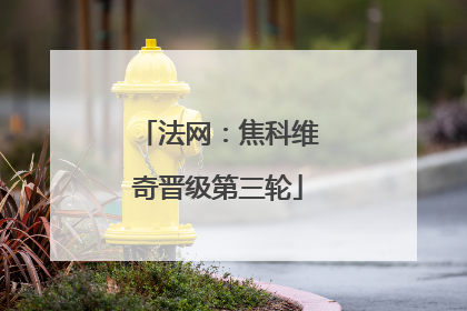 法网：焦科维奇晋级第三轮