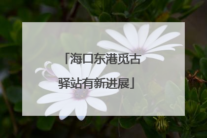 海口东港觅古驿站有新进展