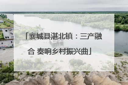 襄城县湛北镇：三产融合 奏响乡村振兴曲