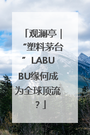 观澜亭｜“塑料茅台”LABUBU缘何成为全球顶流？