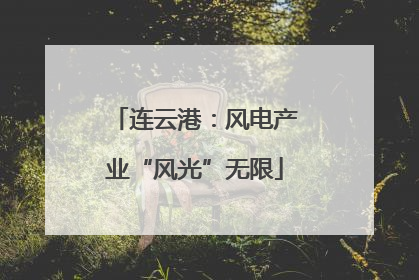 连云港：风电产业“风光”无限