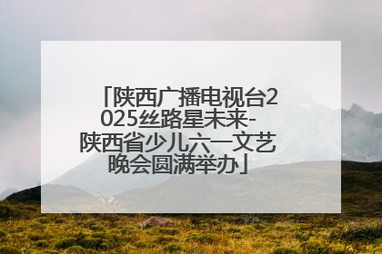 陕西广播电视台2025丝路星未来-陕西省少儿六一文艺晚会圆满举办
