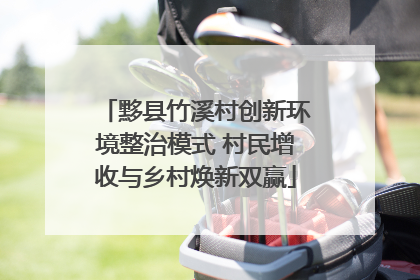 黟县竹溪村创新环境整治模式 村民增收与乡村焕新双赢