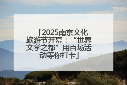 2025南京文化旅游节开幕：“世界文学之都”用百场活动等你打卡