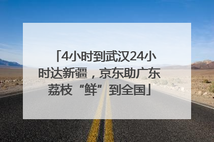 4小时到武汉24小时达新疆，京东助广东荔枝“鲜”到全国