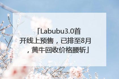 Labubu3.0首开线上预售，已排至8月，黄牛回收价格腰斩