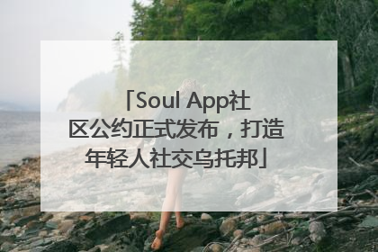 Soul App社区公约正式发布，打造年轻人社交乌托邦
